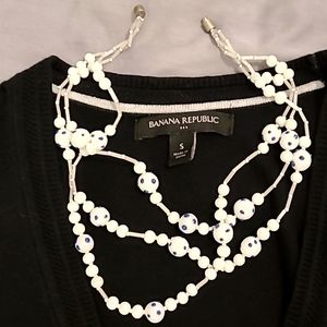 Vintage glass bead necklace